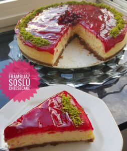 FRAMBUAZ SOSLU CHEESECAKE