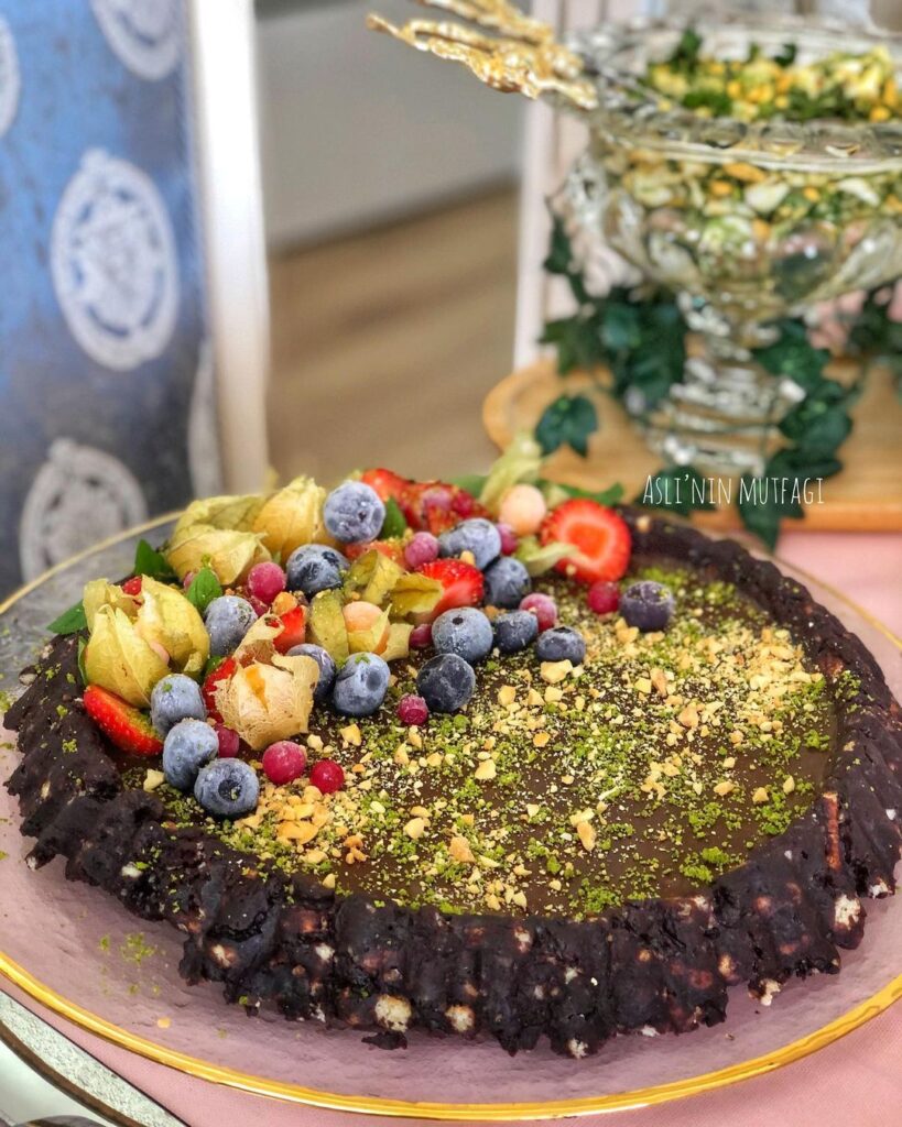 Çikolata Soslu Mozaik Pasta Tarifi Nefis Lezzetler Sitesi