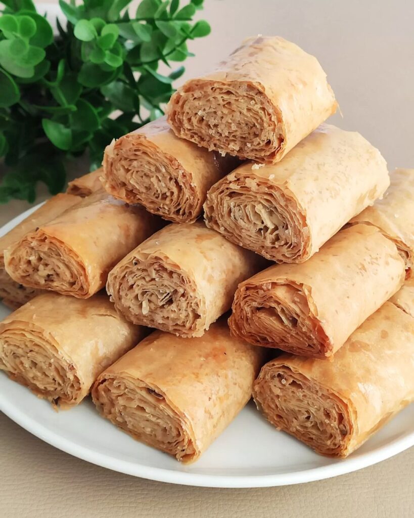 Tahinli Cevizli Kuru Baklava