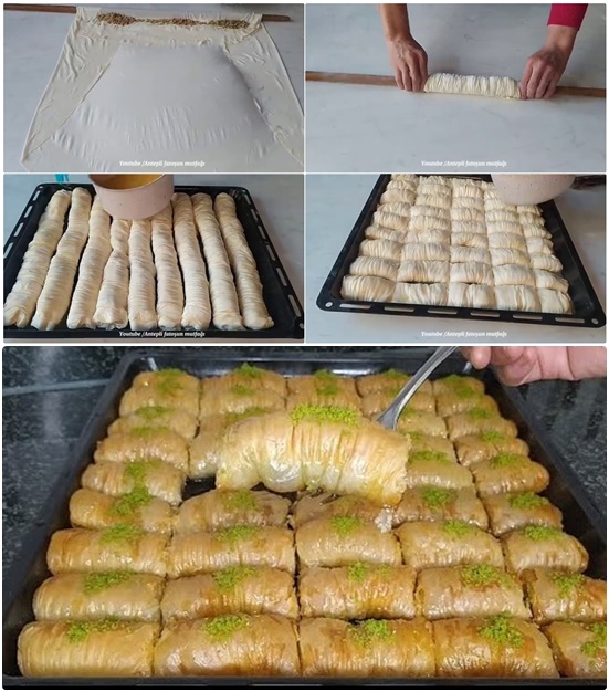 El Açması Çıtır Çıtır Burma Baklava