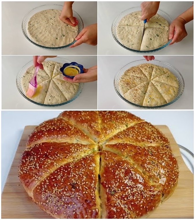 Kahvaltılık Çörek Tarifi