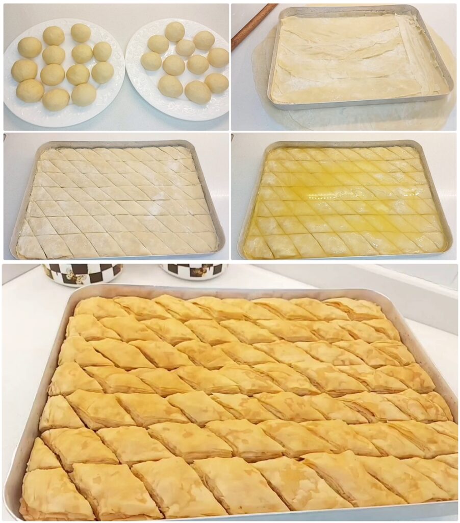 Daha Kolayı Yok Bütün Püf Noktalarıyla Kolay Açılan Baklava Tarifi