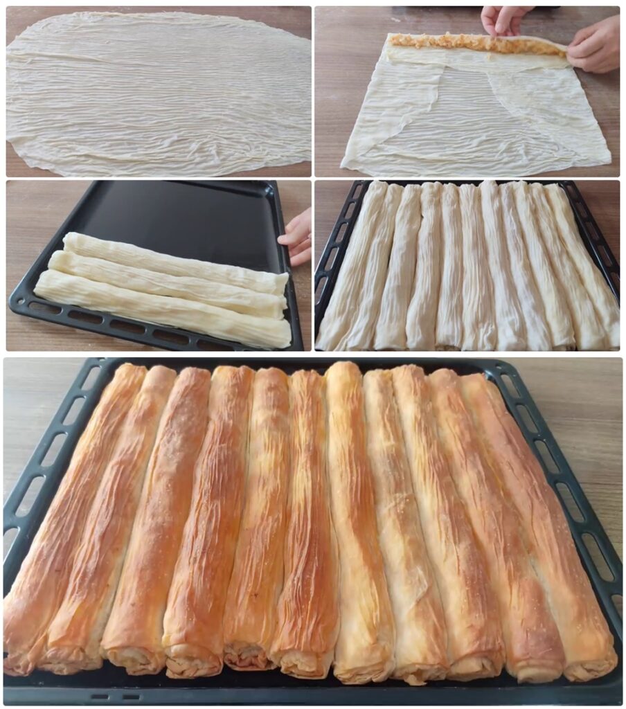 Büzgülü Börek El Açması Börek Tarifi