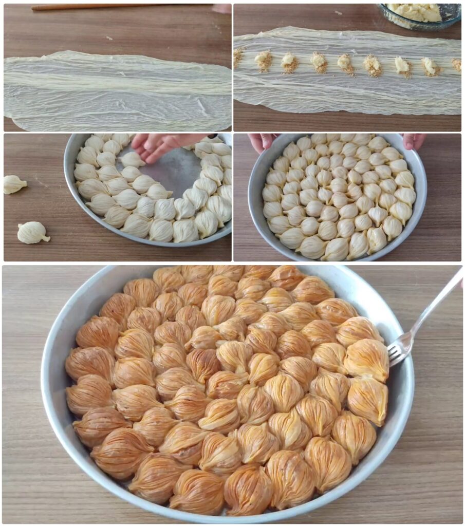 Hamuruna Dokunduğunuzda Kendiliğinden Açılıyor Çıtır Çıtır El Açması Midye Baklava Tarifi