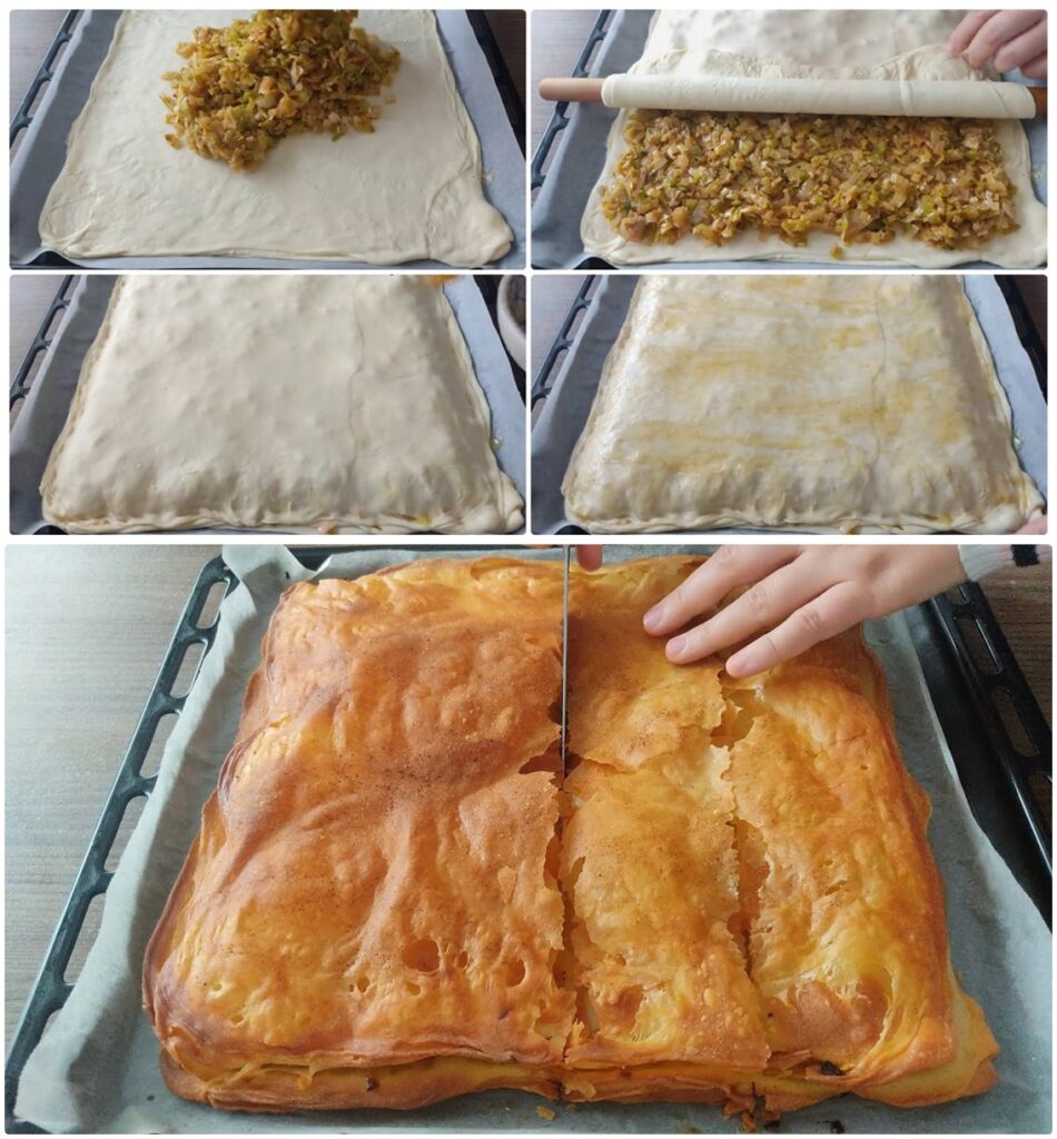 Dünyanın En Kolay Böreği Sadece 2 Tane Beze İle Bir Tepsi Börek Yaptım