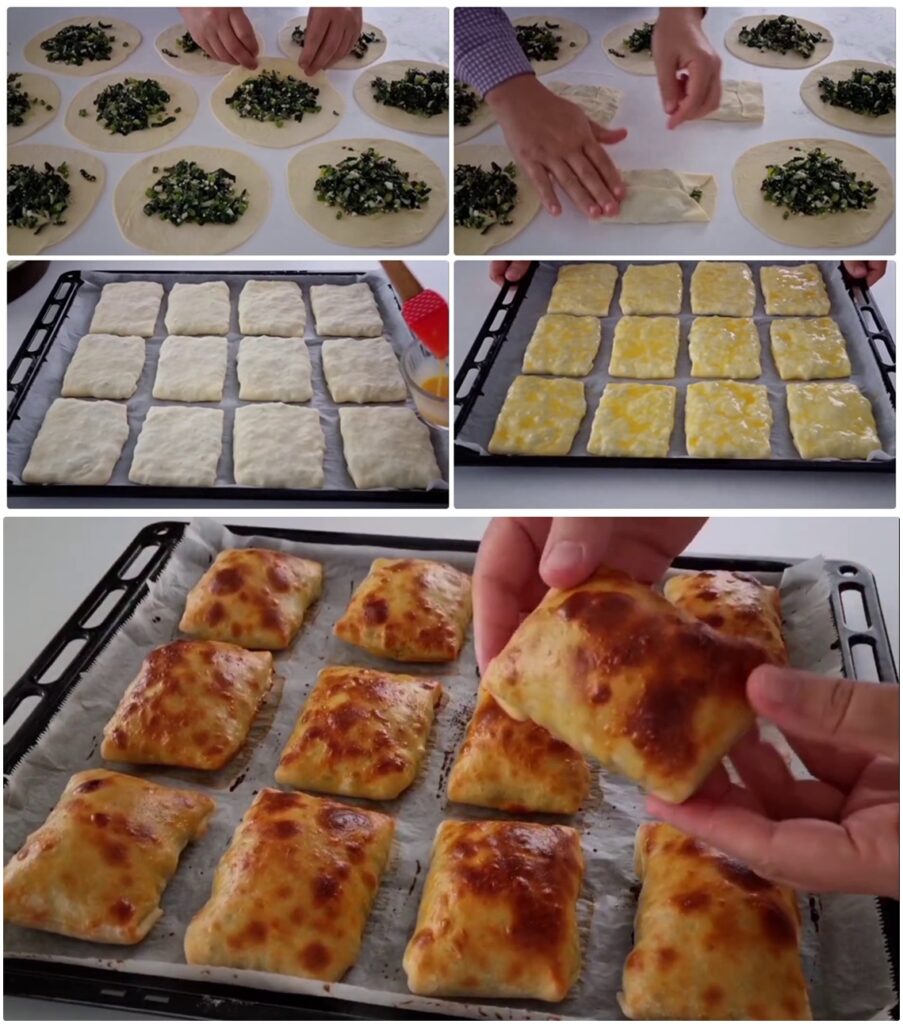 Maya Yok Kabartma tozu Yok En Kolay Ispanaklı Börek Tarifi