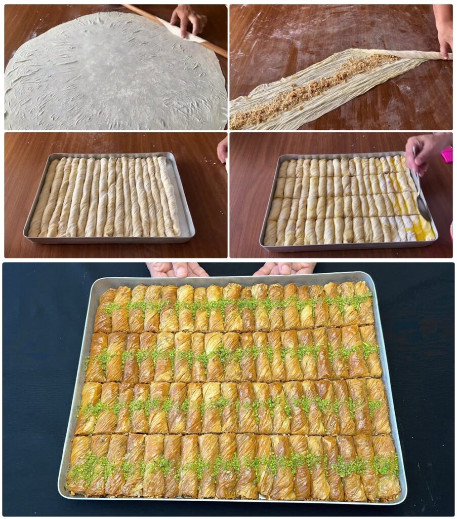 Kendini Burma Kaday F Sanan Baklava Tarifi Nefis Lezzetler Sitesi