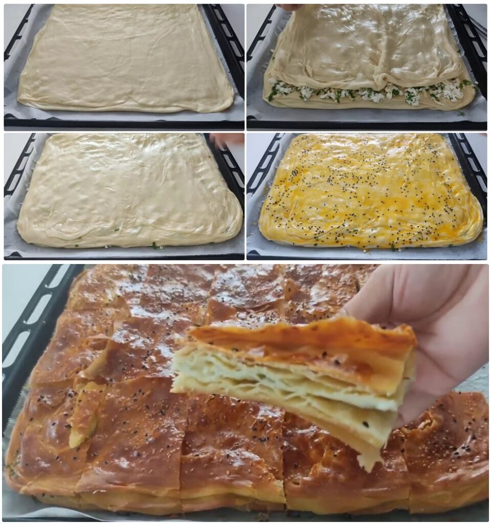 O Kadar KOLAY ki Herkes Yapabilir ÇOK FARKLI Kat Kat Muhteşem BÖREK Tarifi Kolay El Açması Börek