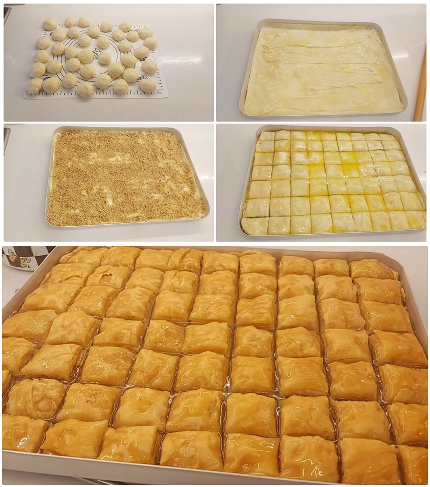 Pratik Çıtır Baklava Tarifi Oklava Kullanamayanlar İçin En Kolay Baklava Tarifi