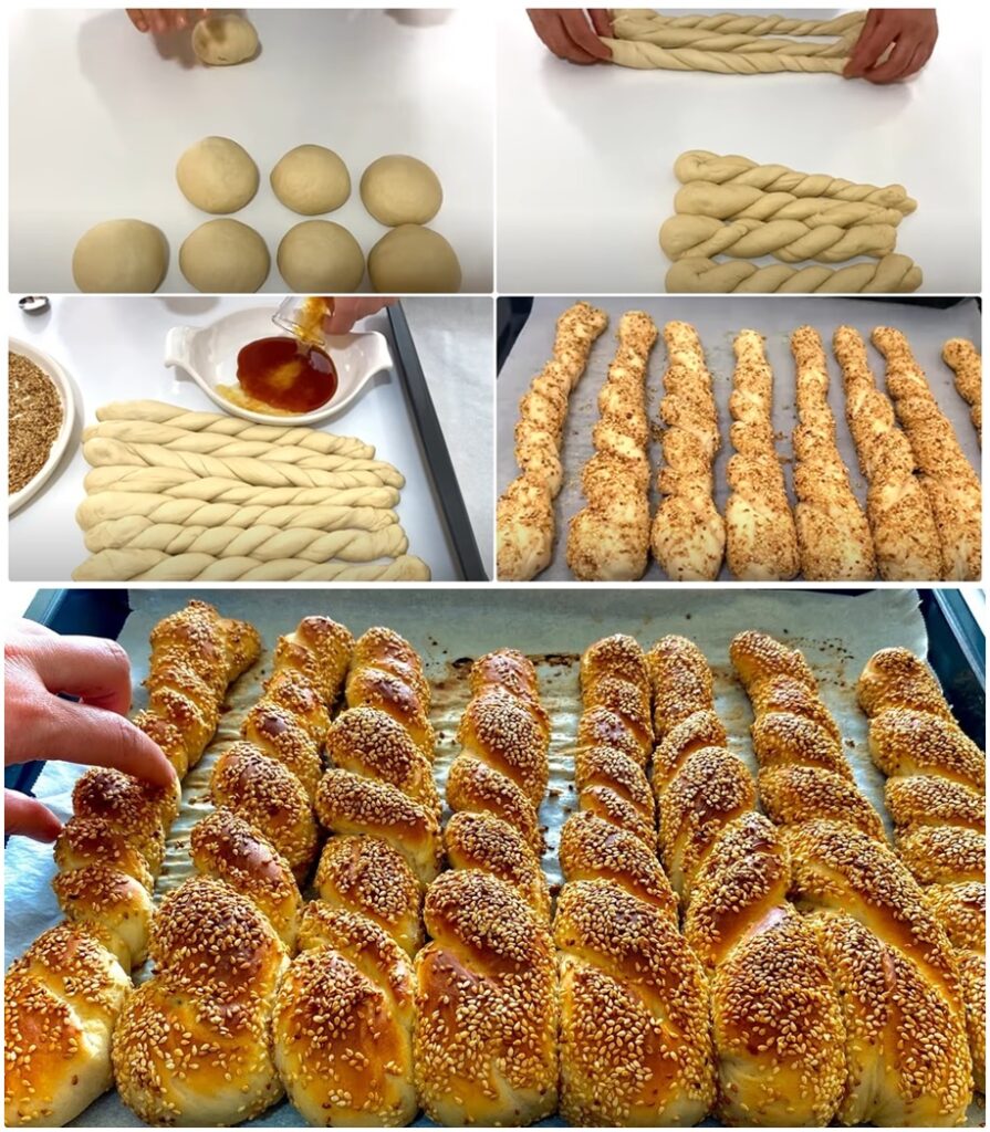 Çaya Kahvaltıya Çubuk Simit Tarifi