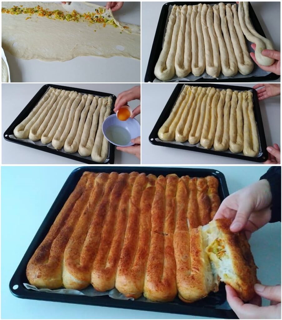 Bu Hafta 4 Kes Yaptım Yine de Tadına Doyamadık Pırasa Mevsiminde Hep Yaparım Pırasalı El Açması Börek