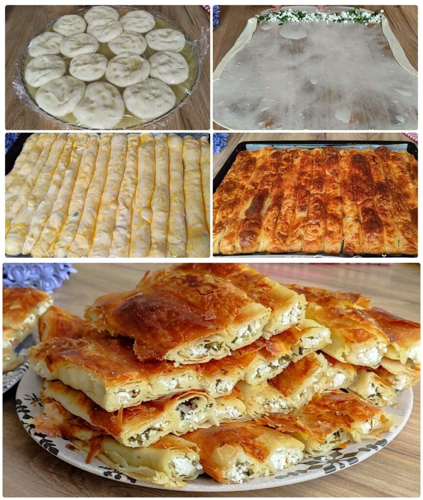 O Kadar KOLAY Kİ Neden Daha Önceden Yapmadım Bu Börek Tel Tel Ayrılıyor