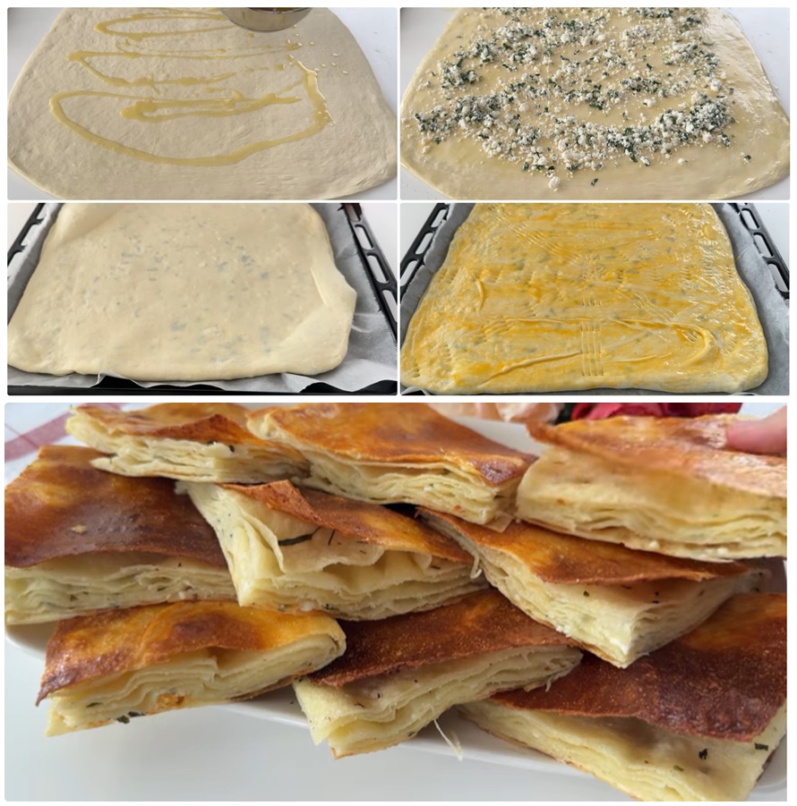 Bu Börek Tel Tel Ayrılıyor El Açması Börek Tarifi