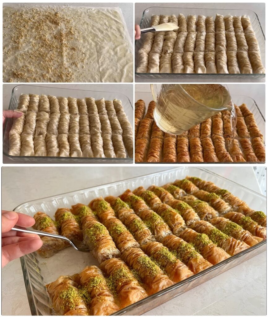 Pratik ve Lezzetli Daha önce bu kadar Nefis Baklava Yemedim