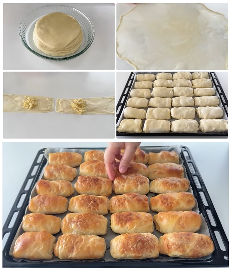 Tepsi Tepsi Yaptığım Çıtır Çıtır Börek Tarifi