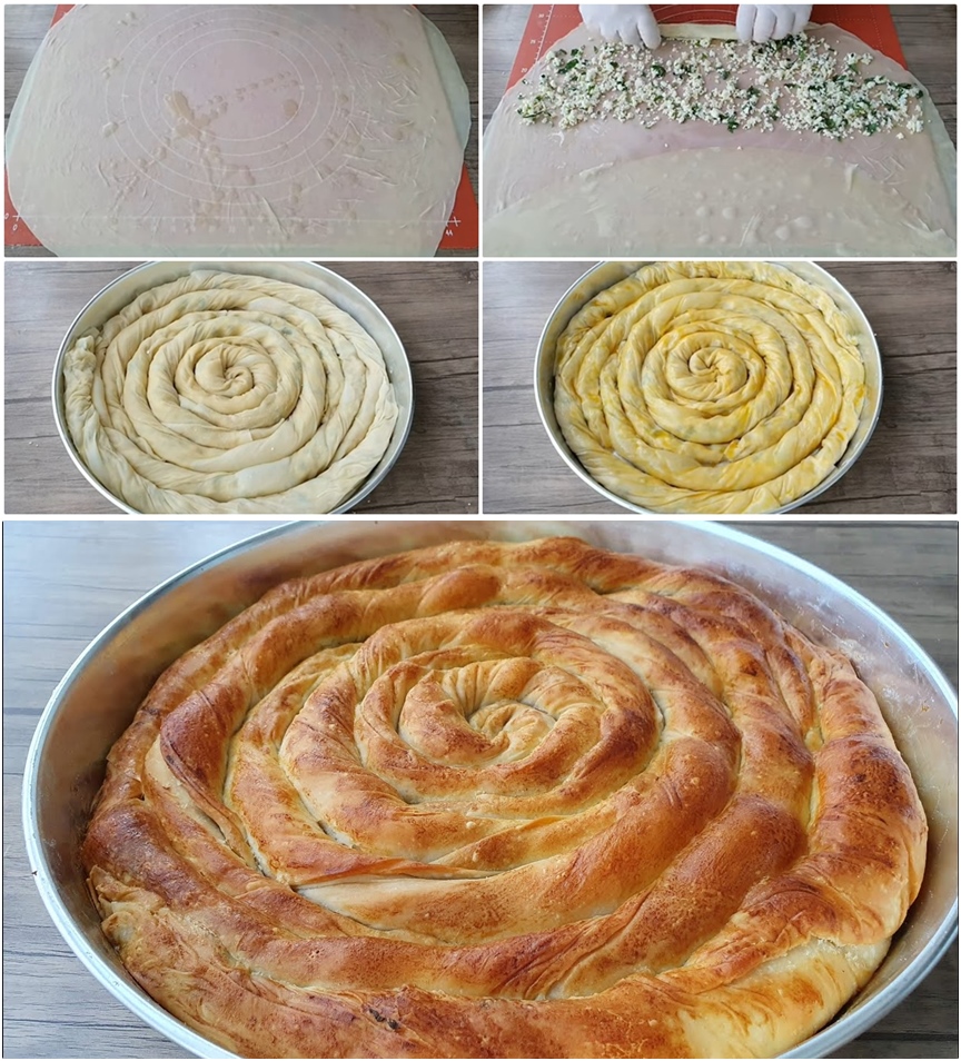 El Açması Peynirli Çıtır Börek Tarifi