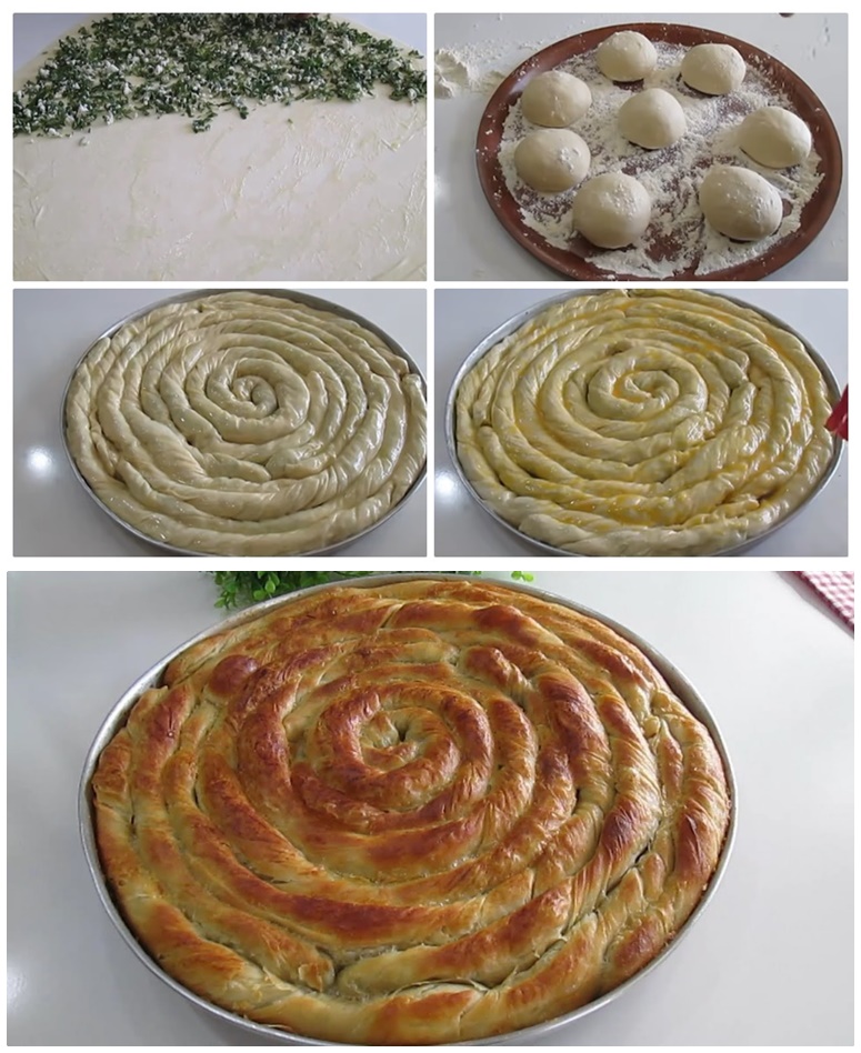 Çıtır Çıtır Kat Kat Ayrılan Sac Böreği Tadında Nefis Börek