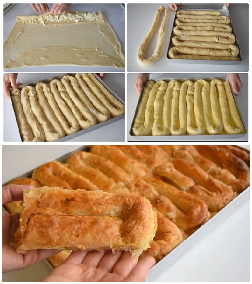 Pul Pul Dökülen Nefis El Açması Börek Tarifi