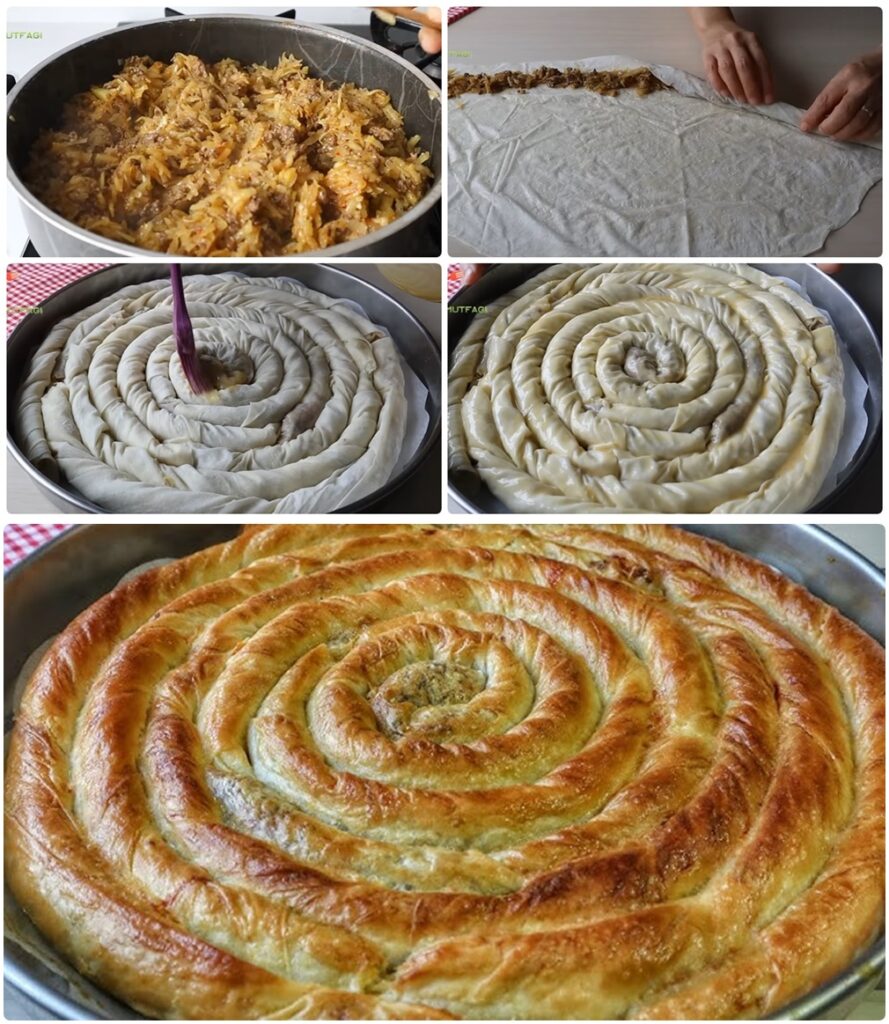 Hazır Yufkadan Çıtır Çıtır Patatesli Börek Tarifi