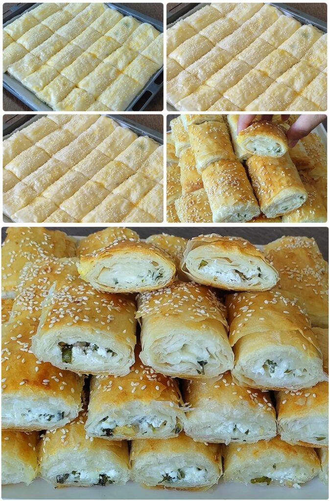 Özel Soslu Peynirli Çıtır Börek Tarifi