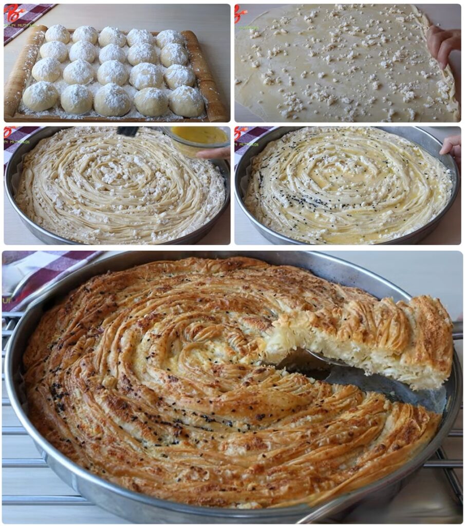 Tepsi Tepsi Yaptığım El Açması Börek Tarifi