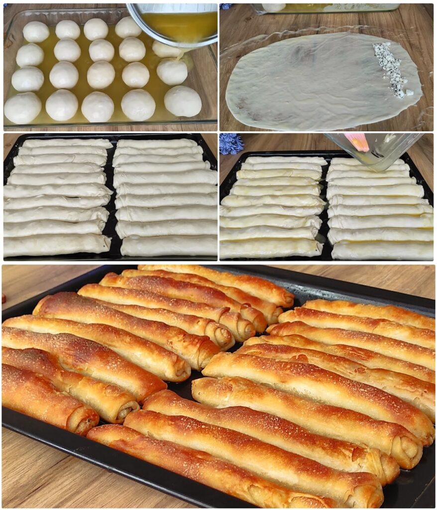 Sadece Un Su Tuz ile Çıtır Çıtır Börek Tarifi