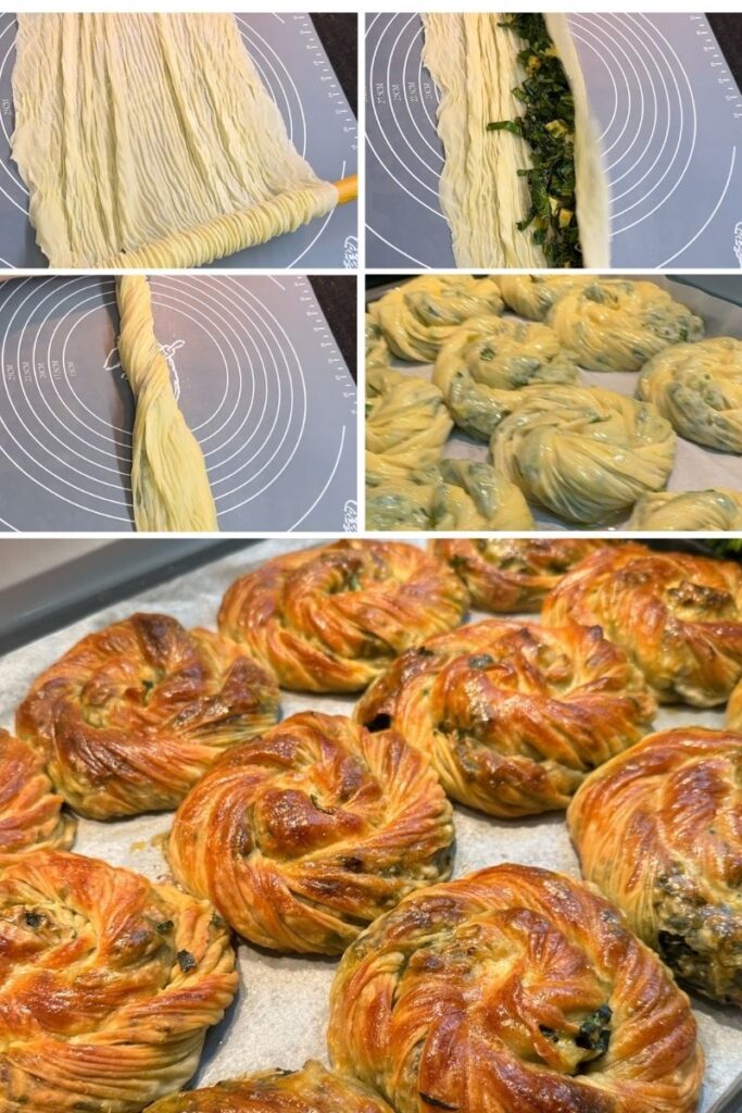 El Açması Ispanaklı Börek