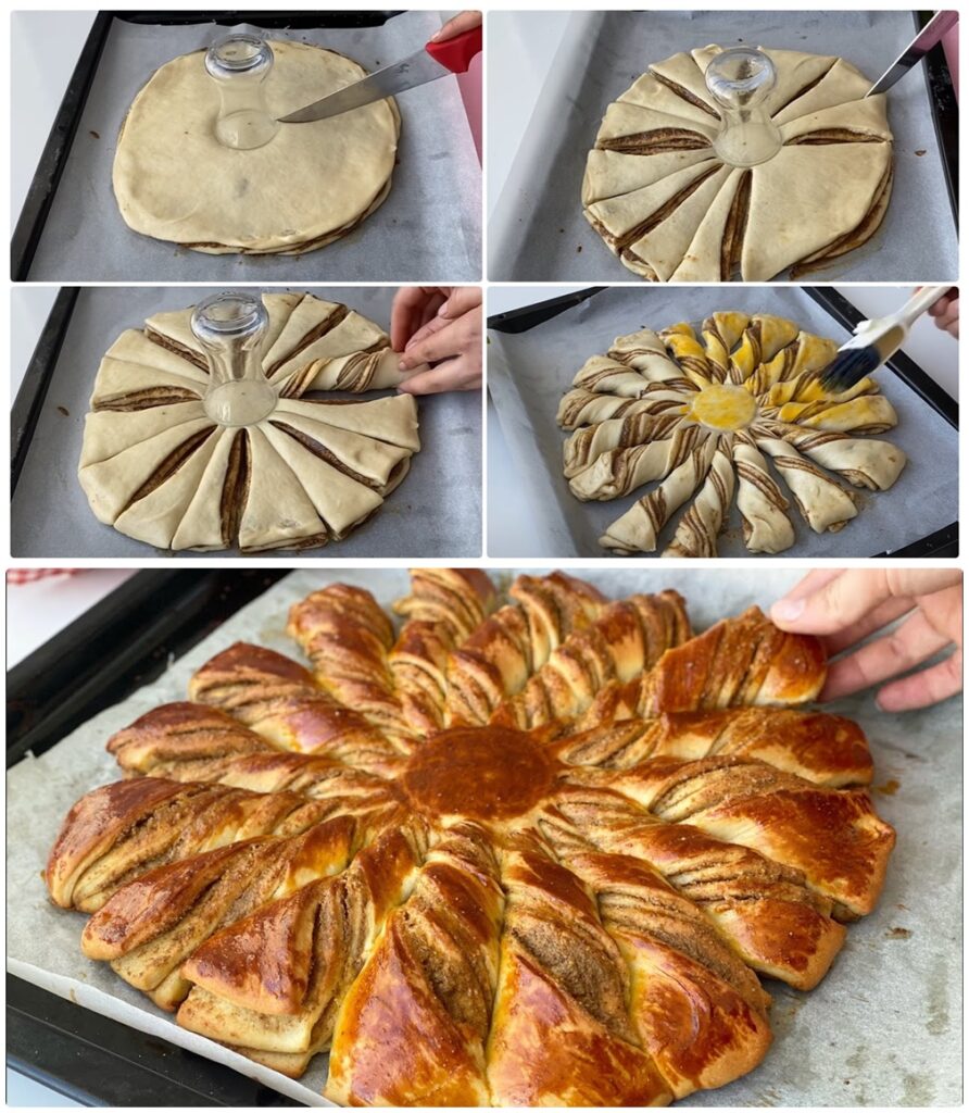 Tel Tel Ayrılan Şahane Haşhaşlı Çiçek Çörek Tarifi