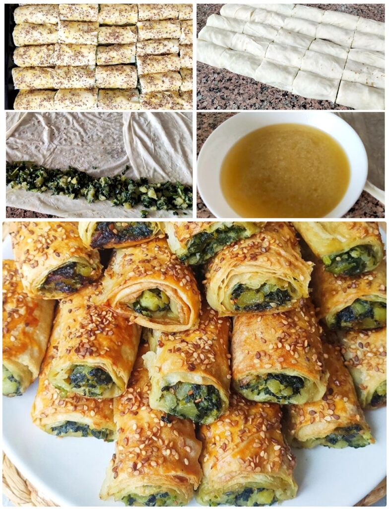 Patatesli Ispanaklı Çıtır Börek