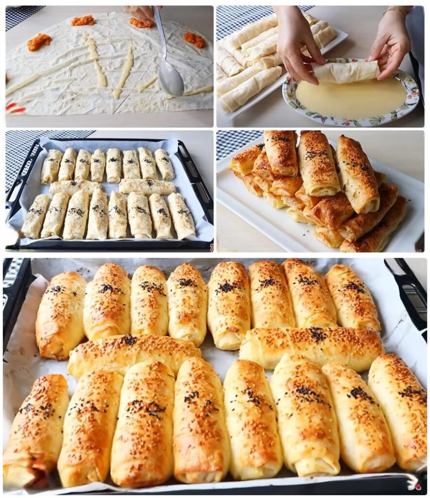 Pişmesiyle Bitmesi Bir Oldu Hazır Yufkadan Özel Soslu Börek