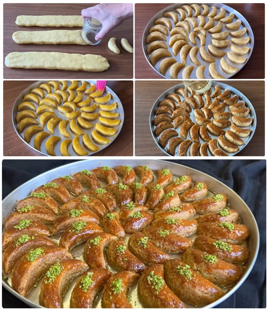 Görenler Yiyenler Baklava Sanıyor Çok Az Malzemeyle Ay Tatlısı