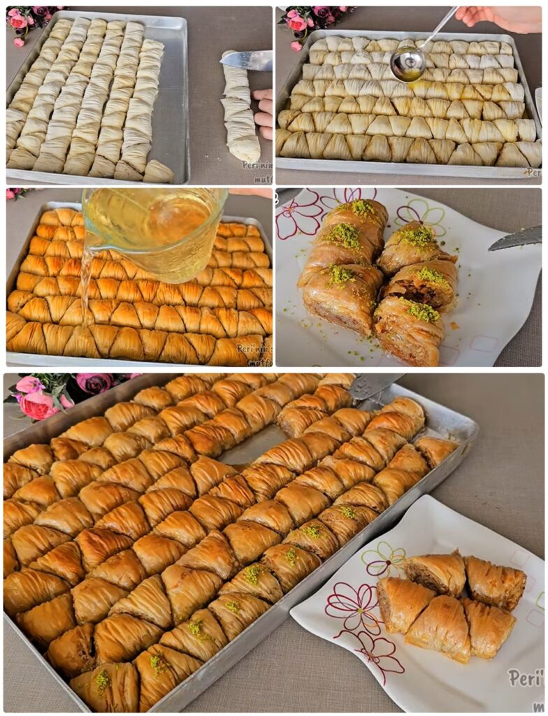 Bu Tarifi Kaydedin Hamuru Yağ Gibi Açılan Çıtır Çıtır Ev Baklavası