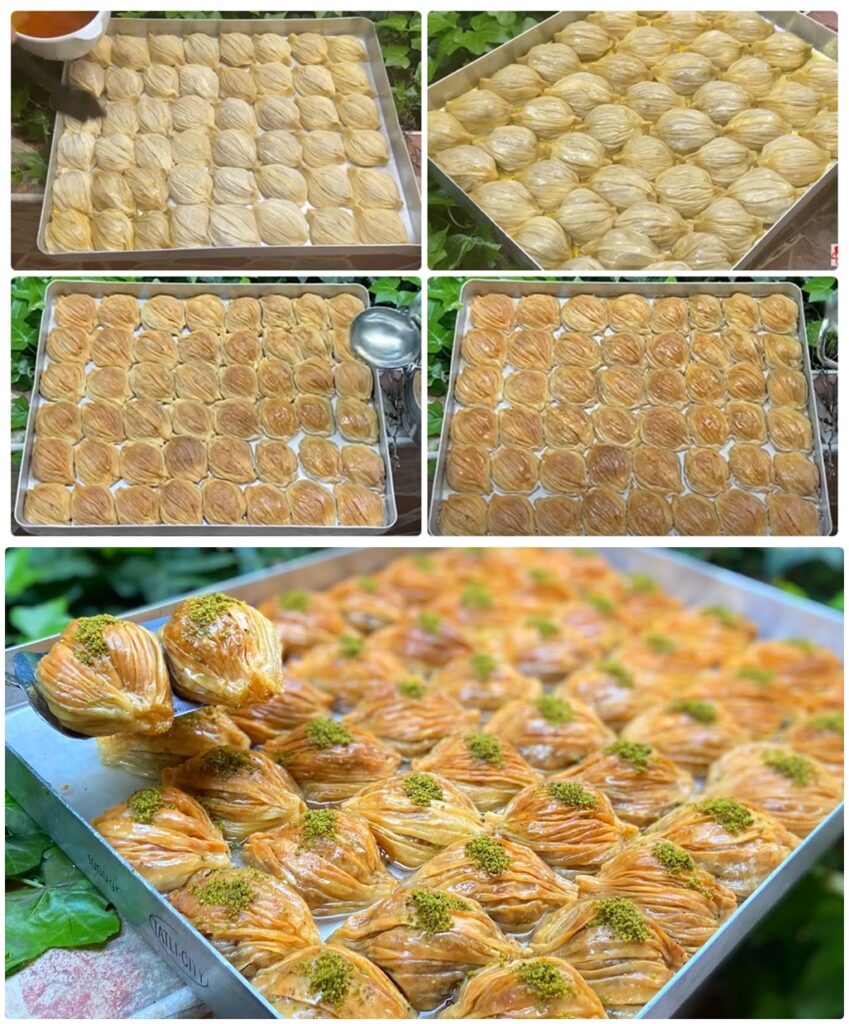 El Açması Cevizli Çıtır Çıtır Tam Ölçülü Midye Baklava Tarifi