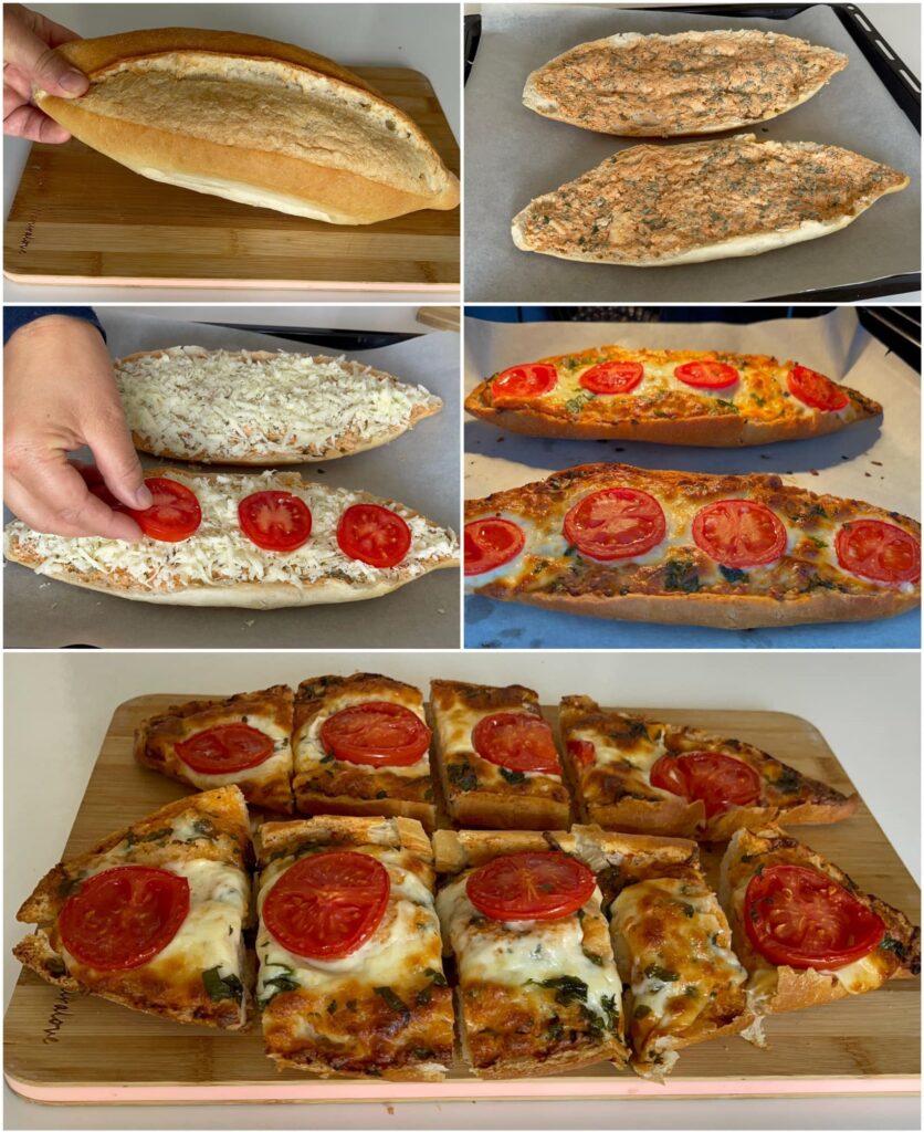 Sadece 1 Adet Ekmek İstediğiniz Malzeme Sahur İçin En Pratik Pizza