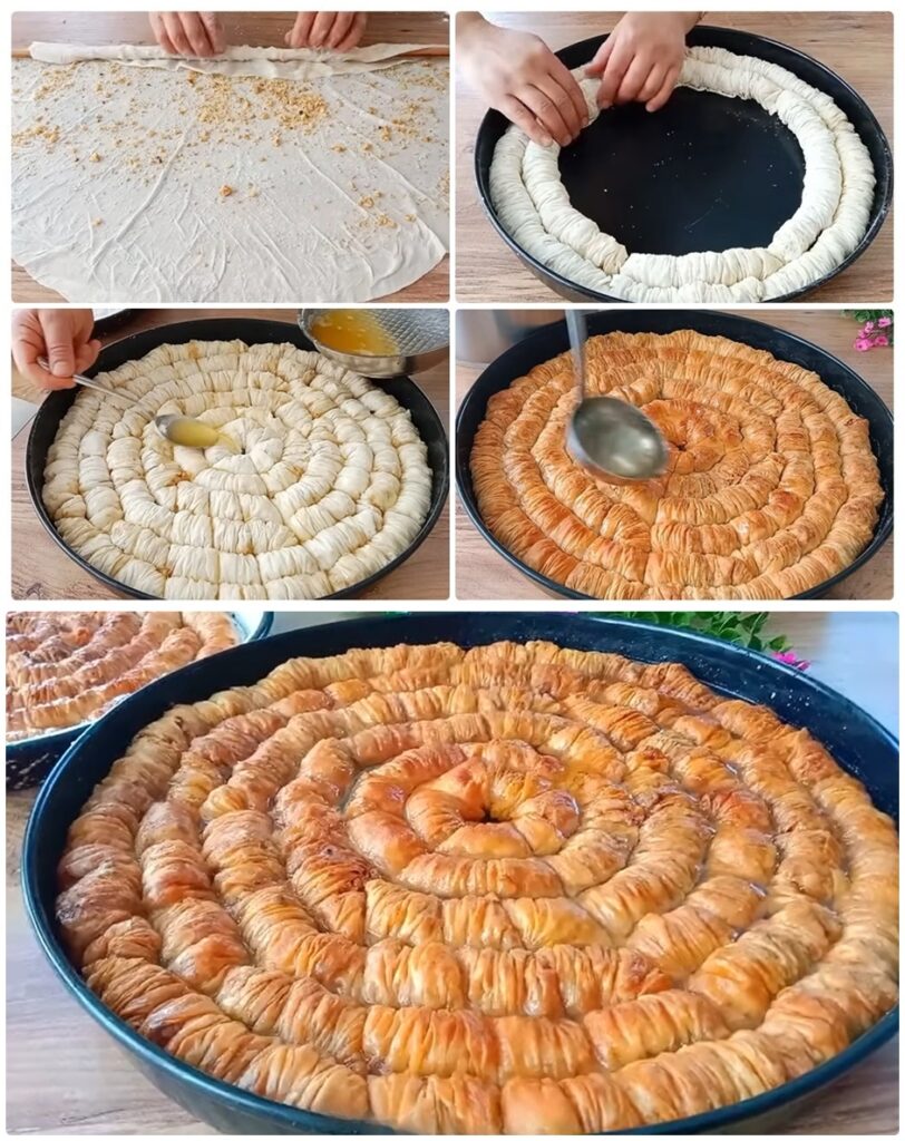 El Açması Burgu Baklava Nasıl Yapılır