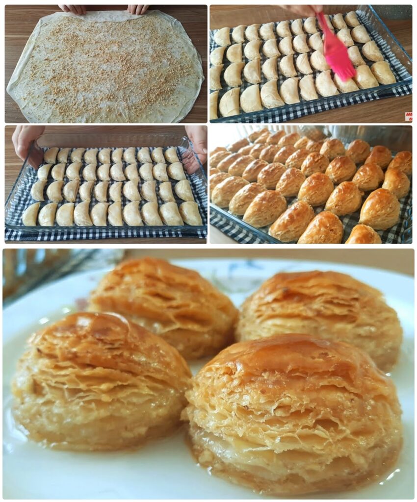 El Açması 40 Kat Dilber Dudağı Baklava Tarifi