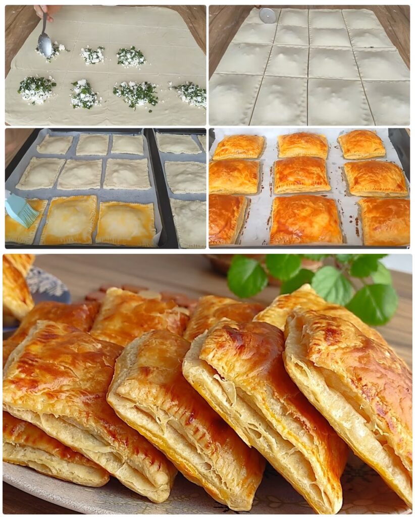 El Açması Peynirli Çıtır Börek Tarifi