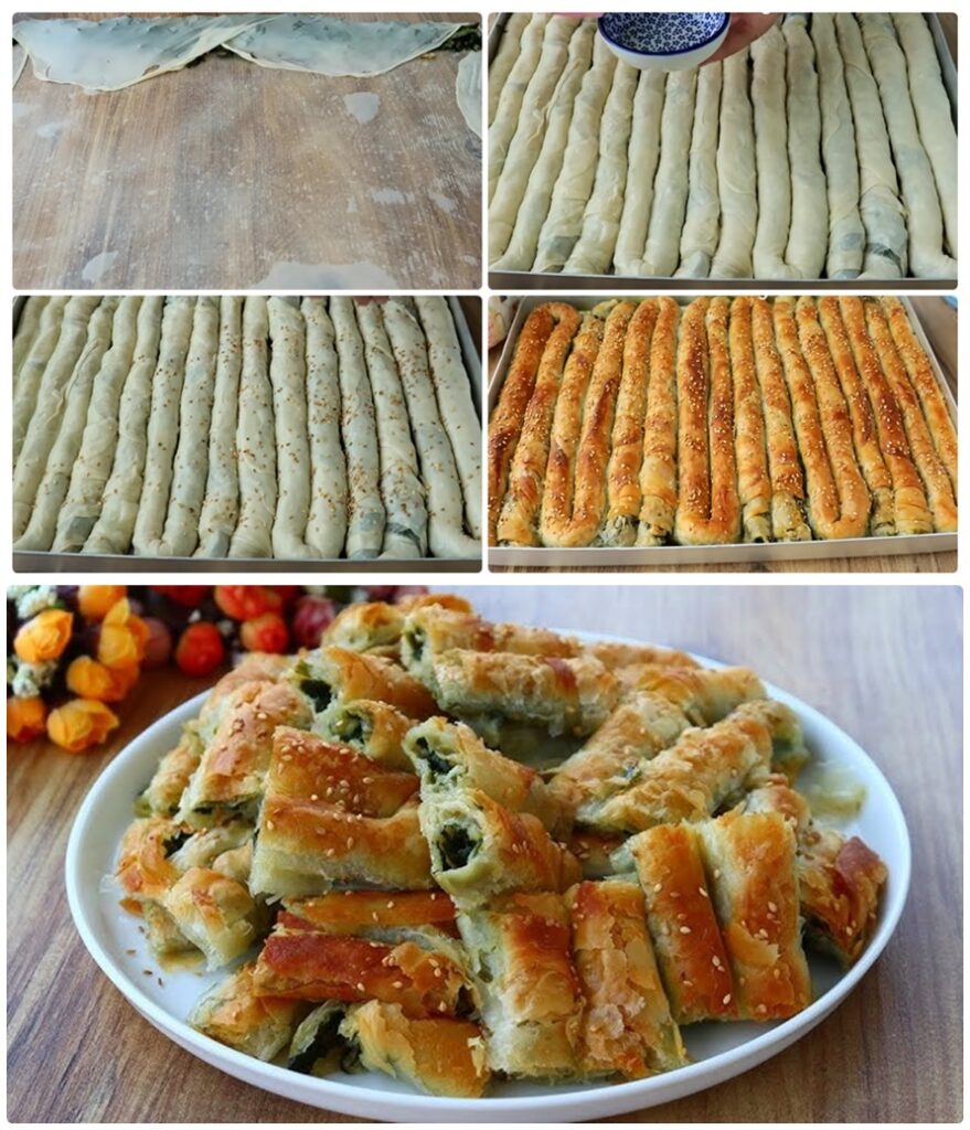 El Açması Ispanaklı Börek Tarifi