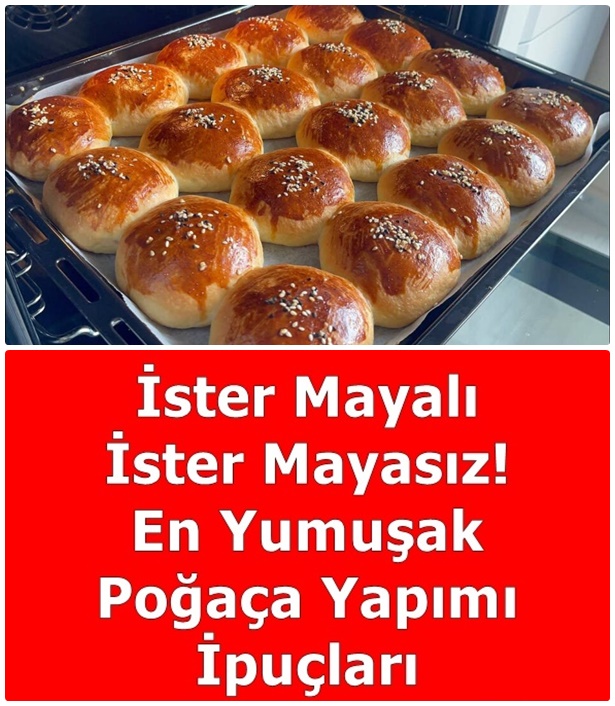 İster Mayalı İster Mayasız! En Yumuşak Poğaça Yapımı İpuçları